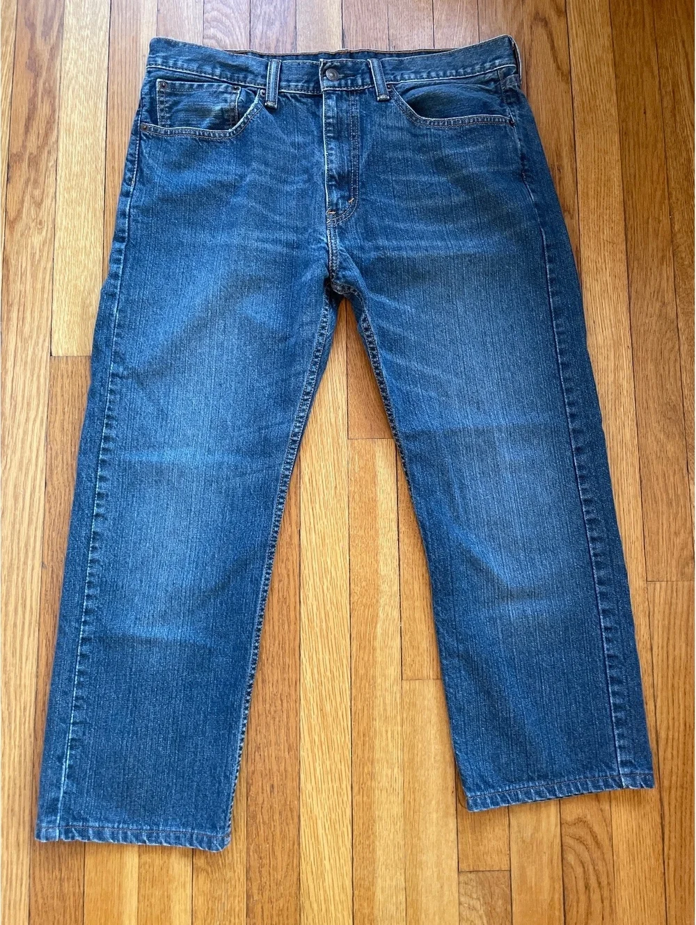 Levi's 505 Regular Fit Jeans Men's 34x25* Medium Wash Straight Leg